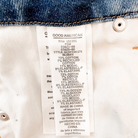 Good American Good Curve Skinny Jeans Size 26 - Picture 9 of 12